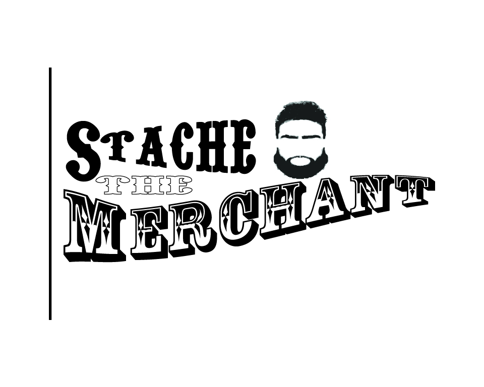 Stache the Merch Logo